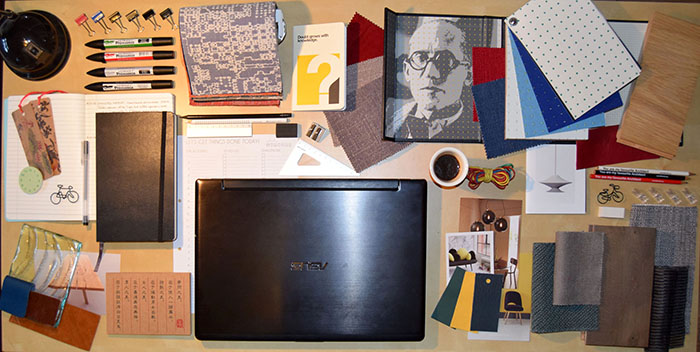 Interior Designer's Desk