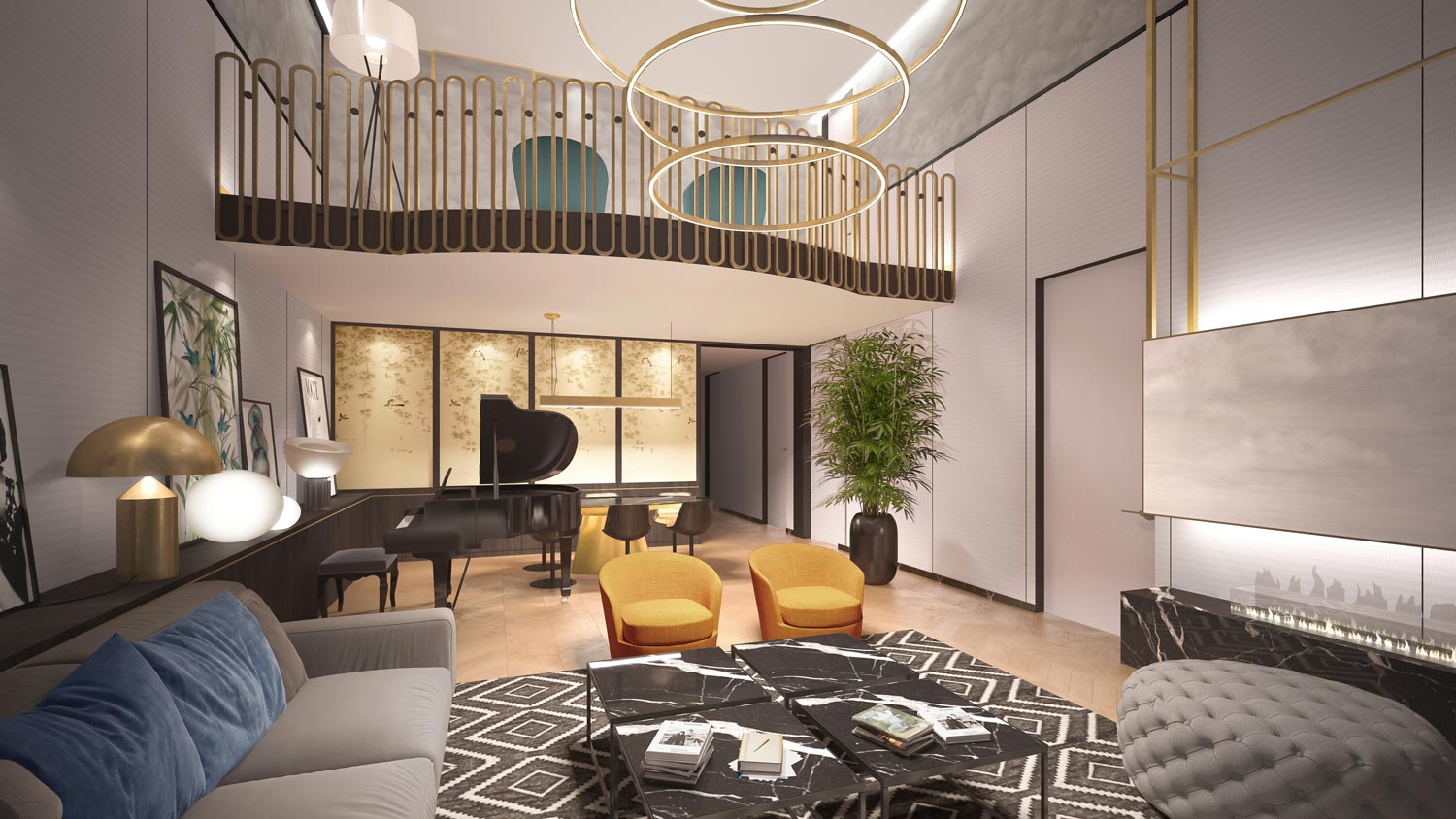 A Designer At Heart Interior Design Consultant modern luxury living room interior design 09