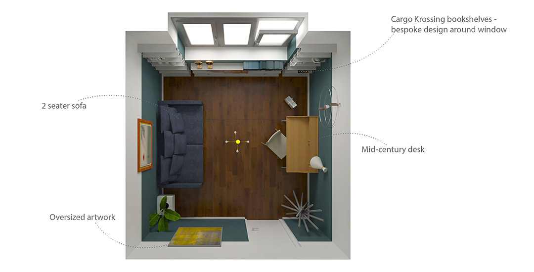 home office bologna edesign proposed layout