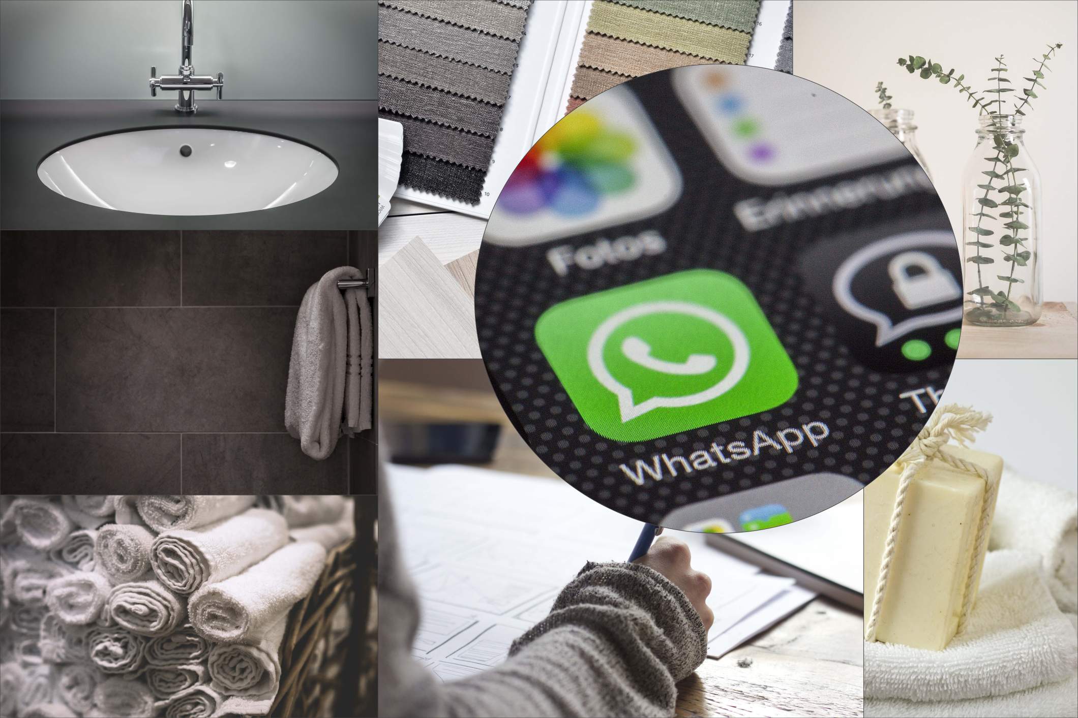The next level e-service (how I designed a bathroom on whatsapp!)