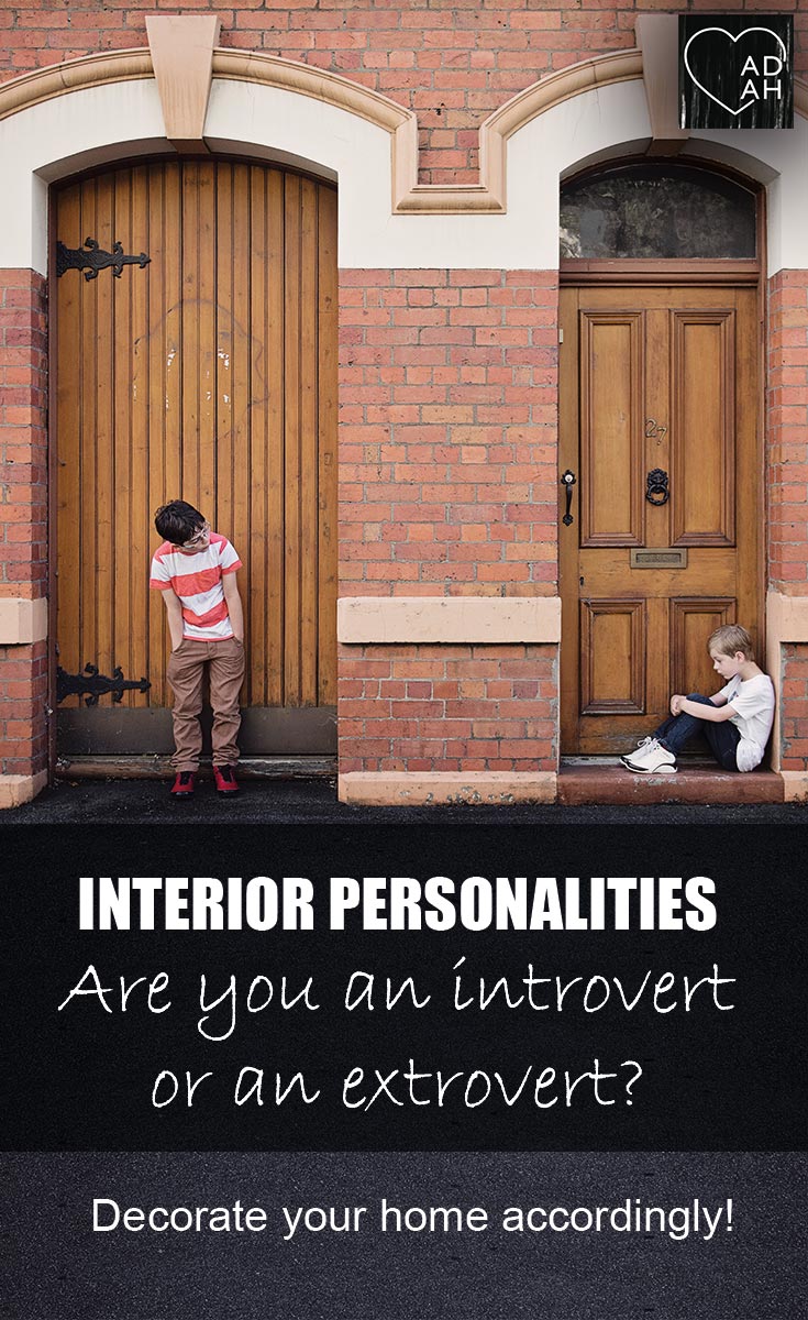 Interior design personality type
